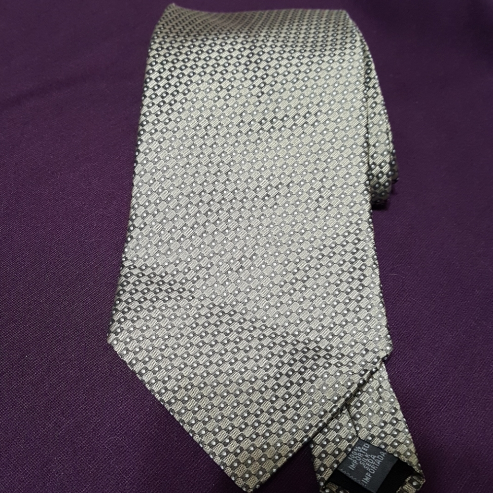 John Henry silk tie